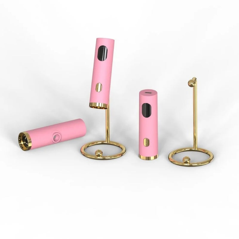 Bluejw 3W 2-in-1 Handheld UV Nail Dryer Flashlight - Mini UV Flash Cure Lamp with Magnetic Stand, Portable USB Rechargeable Handheld Flashlights for DIY Nail Art - Image 5